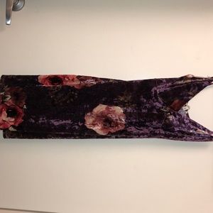 Tight floral little dress